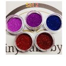 Glitzerstaub Set 2 5x 4g