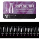 Soft Gel Tips Short Coffin