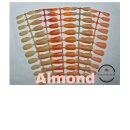 Press on Tips Almond (Mandel) - 5 Farben